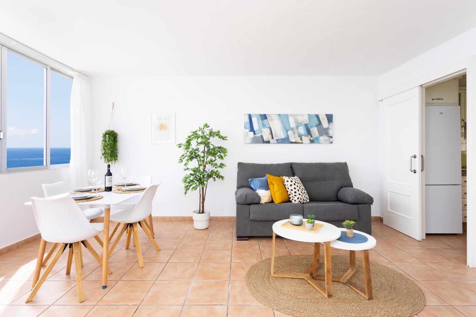 Frontline Duplex Las Arenitas With Pool Candelaria Exterior photo
